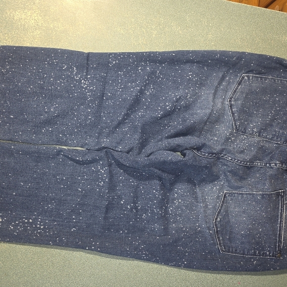 Judy blue Size 20W Relax relaxed fit paint splatter design jeans - Picture 12 of 14